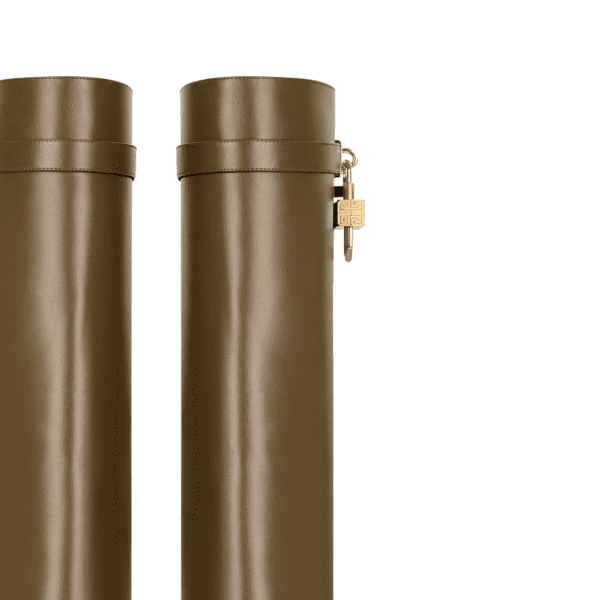 GIVENCHY SHARK LOCK BOOTS IN BOOTS LEATHER