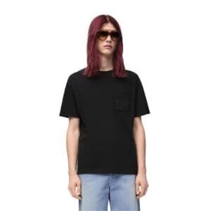 LOEWE RELAXED FIT T SHIRT IN COTTON