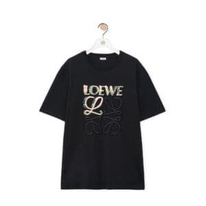 LOEWE RELAXED FIT T SHIRT IN COTTON