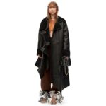 LOEWE GOYA PUFFER BAG IN SHINY LAMBSKIN