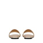GIVENCHY 4G FLAT MULES IN LAMINATED LEATHER