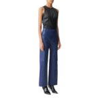 STOULS BENNY LEATHER TRUMPET PANTS