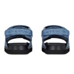 GIVENCHY 4G SANDALS IN DENIM