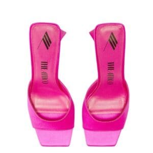 THE ATTICO ”MINI DEVON” FUCHSIA MULE