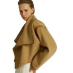 YVES SALOMON SHORT DOUBLE-SIDED CASHMERE JACKET