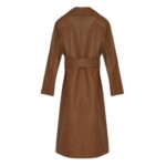 YVES SALOMON LONG LEATHER TRENCH COAT