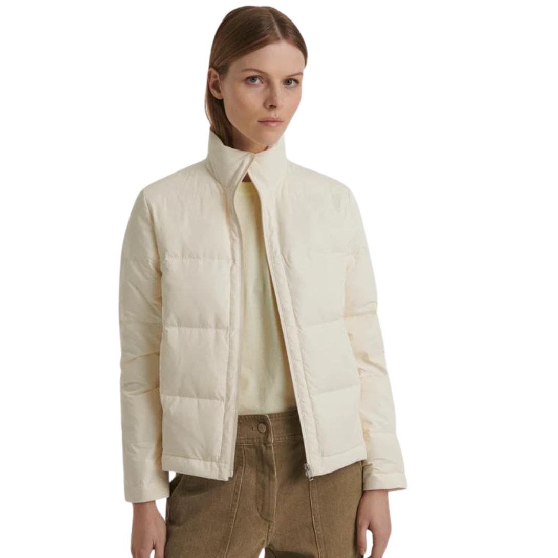 YVES SALOMON SHORT FOLDABLE DOWN JACKET