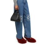 LOEWE COMPACT HAMMOCK BAG IN CALFSKIN