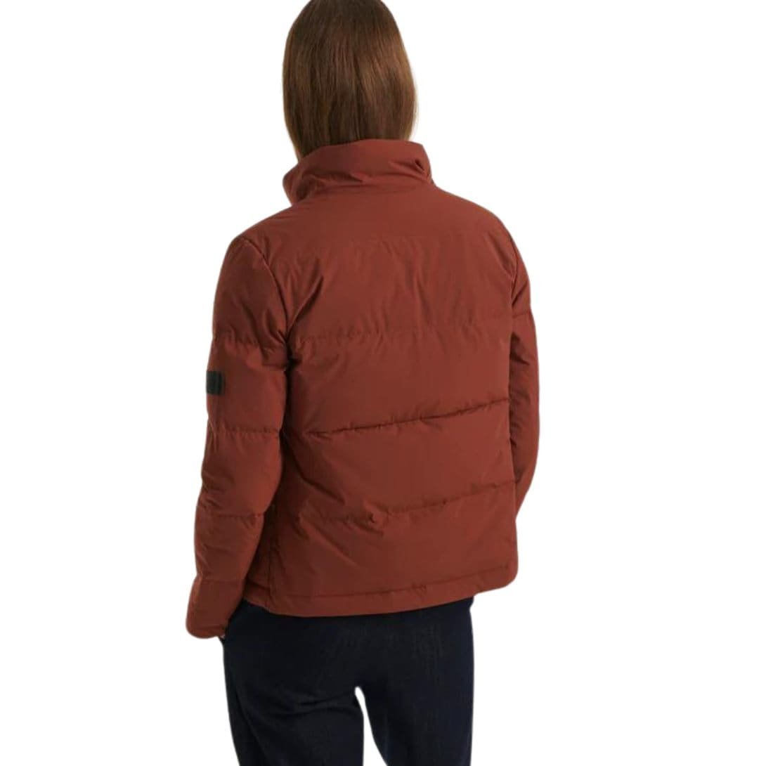 YVES SALOMON FITTED DOWN JACKET