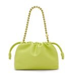 LOEWE MINI FLAMENCO PURSE BAG IN SOFT LAMBSKIN