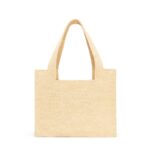 LOEWE FONT TOTE MEDIUM BAG IN RAFFIA