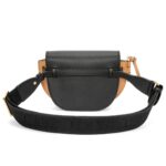 LOEWE GATE DUAL MINI BAG IN SOFT CALFSKIN AND JACQUARD