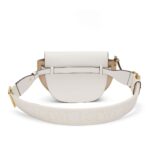 LOEWE GATE DUAL MINI BAG IN SOFT CALFSKIN AND JACQUARD