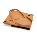 LOEWE PUZZLE FOLD TOTE XL BAG IN SHINY CALFSKIN