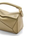 LOEWE SMALL PUZZLE BAG IN SATIN CALFSKIN