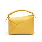 LOEWE SMALL PUZZLE BAG IN SATIN CALFSKIN