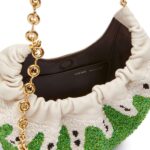 LOEWE MINI SQUEEZE BAG IN LEATHER WITH BEADS