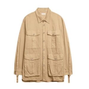 DRIES VAN NOTEN COTTON UTILITY SHIRT