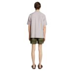 DRIES VAN NOTEN BELTED COTTON SHORTS