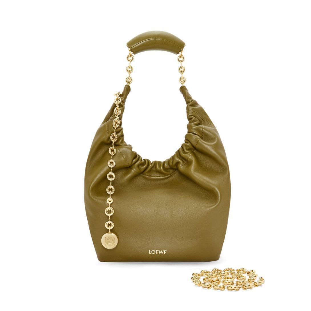 LOEWE SMALL SQUEEZE BAG IN LAMBSKIN 1 LOEWE SMALL SQUEEZE BAG IN LAMBSKIN