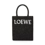 LOEWE STANDARD A5 TOTE BAG IN RAFFIA