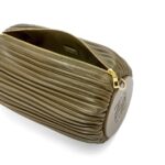 LOEWE LARGE BRACELET CLUTCH BAG IN PLEATED NAPPA