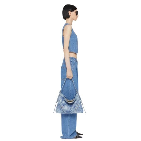 GIVENCHY VOYOU WAISTCOAT IN DENIM