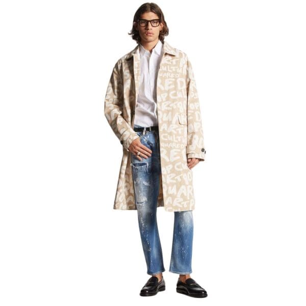 DSQUARED2 D2 POP 80'S TRENCH