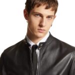 DSQUARED2 LEATHER BIKER BOMBER