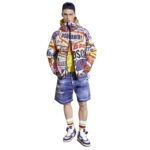 DSQUARED2 LOGOMANIA WINDBREAKER