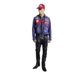 DSQUARED2 ZIPPED DENIM JACKET