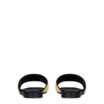GIVENCHY 4G FLAT MULES IN RAFFIA