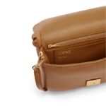 LOEWE GOYA PUFFER BAG IN SHINY LAMBSKIN