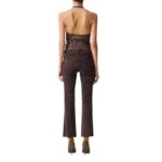 STOULS DEAN 22 PANTS FLARED LEATHER JEANS