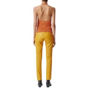 STOULS JACKY LEATHER CIGARETTE PANTS