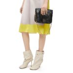 LOEWE GOYA PUFFER BAG IN SHINY LAMBSKIN