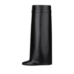 GIVENCHY SHARK LOCK BOOTS IN LEATHER
