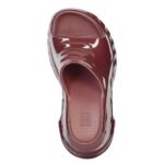 GIVENCHY MARSHMALLOW WEDGE SANDALS IN RUBBER