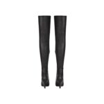GIVENCHY RAVEN OVER THE KNEE BOOTS IN LEATHER AND AYERS