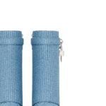 GIVENCHY SHARK LOCK ANKLE BOOTS IN RAFFIA