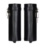 GIVENCHY SHARK LOCK SANDALS IN LEATHER