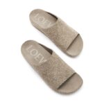 LOEWE LAGO SANDAL IN BRUSHED SUEDE