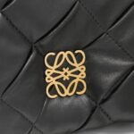 LOEWE GOYA PUFFER MINI BAG IN SHINY LAMBSKIN