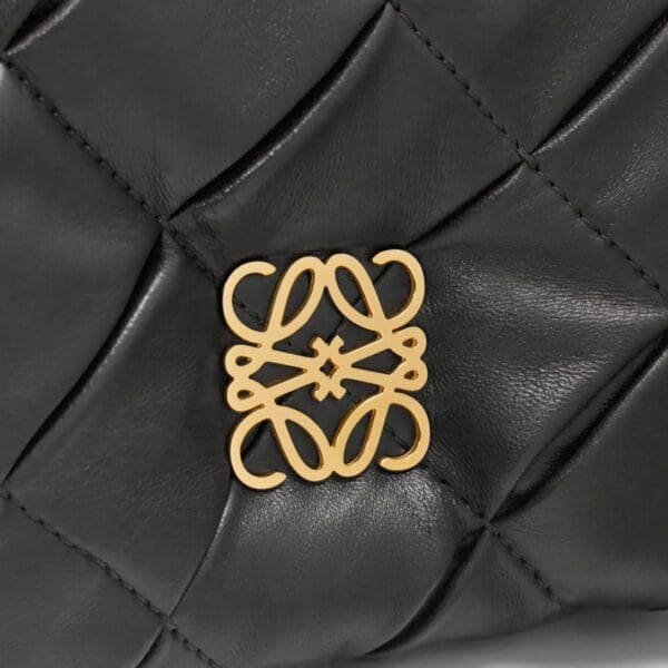 LOEWE GOYA PUFFER MINI BAG IN SHINY LAMBSKIN