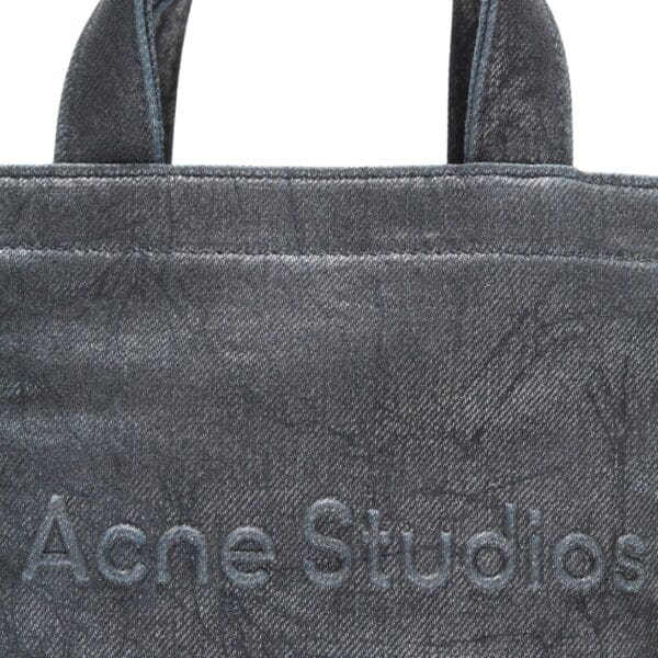 ACNE STUDIOS LOGO MINI SHOULDER TOTE BAG