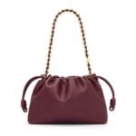 LOEWE MINI FLAMENCO PURSE BAG IN SOFT LAMBSKIN