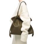 LOEWE FLAMENCO CLUTCH XL BAG IN CALFSKIN NAPPA