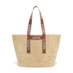 LOEWE FOLD SHOPPER BAG IN RAFFIA