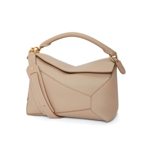 LOEWE LARGE PUZZLE BAG IN SOFT GRAINED CALFSKIN