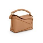 LOEWE MINI PUZZLE BAG IN SOFT GRAINED CALFSKIN